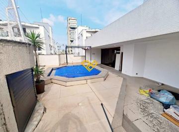 Piscina · Cobertura Duplex de Luxo com Piscina e 4 Vagas para Alugar – Vila Rica – Santos/SP