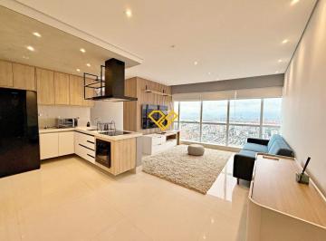 Sala · Apartamento com 1 Quarto para Locação em Santos-SP