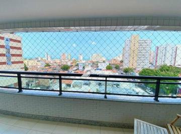 Varanda · Apartamento com 3 dormitórios à venda, 112 m² por R$ 680.000,00 - Praia de Iracema - Fortaleza/CE