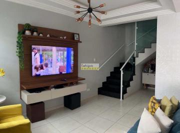 Casa · 86m² · 2 Quartos · 1 Vaga · Sobrado de Condomínio com 2 dorms, Vila Voturua, São Vicente - R$ 435 mil, Cod: 4047