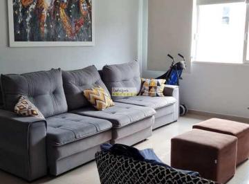 Apartamento · 110m² · 2 Quartos · 2 Vagas · Apartamento 2 dorms, pé na areia J Menino, Santos,