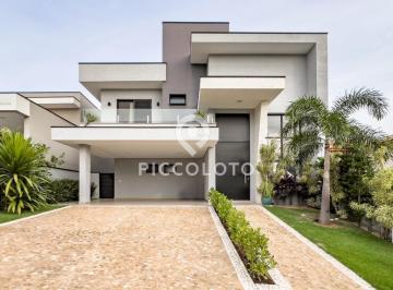 Casa · 286m² · 3 Quartos · 4 Vagas · Sobrado à venda em Campinas, Swiss Park, com 3 suítes, com 286 m², Condomínio Swiss Park - Luzern