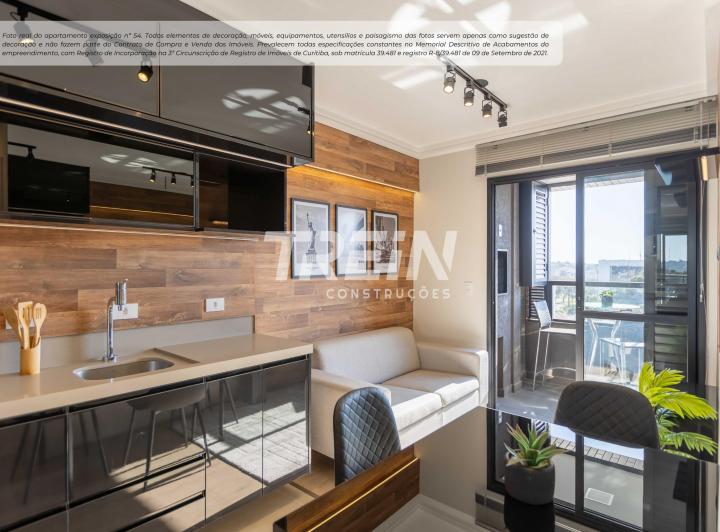 Imóvel novo vertical , Curitiba · Apartamentos Pronto - 1 e 2 Quartos no Juvevê | ATOL RESIDENCE
