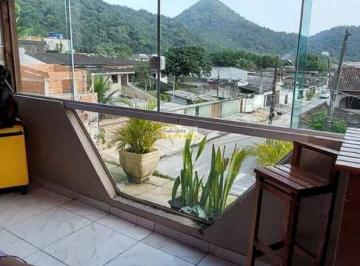 Casa · 118m² · 3 Quartos · 2 Vagas · Triplex com 3 dorms, Japuí, SV - R$ 470 mil