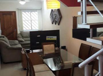 Casa · 71m² · 2 Quartos · 1 Vaga · Triplex em cond, 2 dorms, Solário, Catiapoa, SV