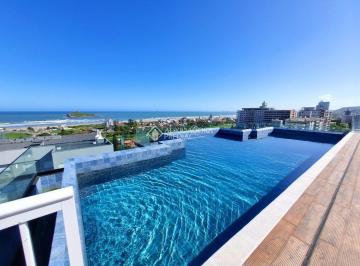 Apartamento · 42m² · 1 Quarto · 1 Vaga · Apartamento Studio, Piscina, Vista Mar, 500m da Praia da Vila - Centro, Imbituba, Santa Catarina