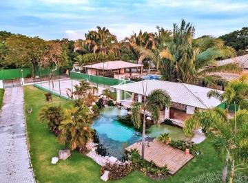 Casa · 737m² · 3 Quartos · 3 Vagas · CS2239-Mansão com Piscina Natural à venda no Eusébio/Aquiraz