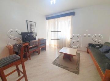 Apartamento · 79m² · 2 Quartos · 2 Vagas · Flat em Cerqueira César, São Paulo/SP de 79m² 2 quartos para locação R$ 4.800,00/mes