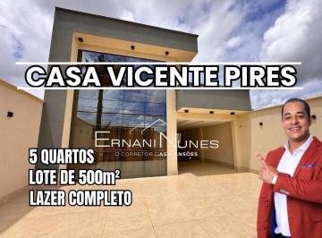 Foto 01 · Casa Vicente Pires composta por 5 quartos 6 banheiros lote de 500 mt e lazer