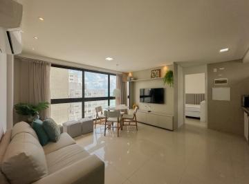 Apartamento · 41m² · 1 Quarto · 1 Vaga · Apartamento para alugar no Edf. Ivani Silvestre, na Av. Boa Viagem – 41,86m², 1 quarto, beira-mar |