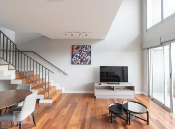 Apartamento · 90m² · 1 Quarto · 2 Vagas · Apartamento para Aluguel - Chácara Santo Antonio, 1 Quarto,  90 m² - São Paulo