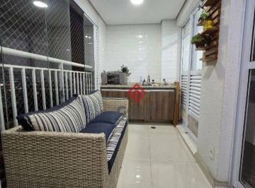 Varanda Gourmet · Apartamento com 2 dormitórios à venda, 69 m² por R$ 940.000,00 - Santa Paula - São Caetano do Sul/SP