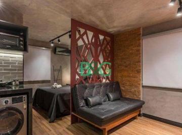 19609cc49386554cd63516ba72fcdc253cb29cfd · Studio com 1 dormitório à venda, 26 m² por R$ 553.000,00 - Jardins - São Paulo/SP