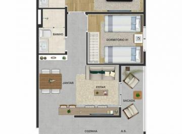 Apartamento · 2 Quartos · 1 Vaga · Apartamento à venda - na Vila Sorocabana