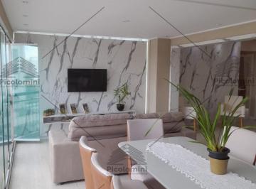 Foto 01 · Apartamento a venda no Tatuapé de 135m², 3 dormitórios, 3 suítes, 5 banheiros, moveis planejados, mo