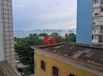 a50ae91d255d9d52a7e38c1b216348c7ac5b656f · Apartamento à venda, 72 m² por R$ 530.000,00 - Embaré - Santos/SP