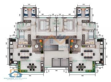 Apartamento · 106m² · 3 Quartos · 2 Vagas · Apartamento com 3 quartos no bairro Bela Vista em Ipatinga