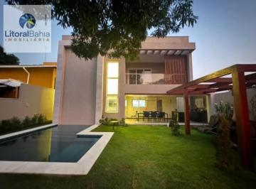 Casa · 330m² · 6 Quartos · 2 Vagas · Casa à venda em Camaçari, Guarajuba (Monte Gordo), com 6 suítes, com 330 m², Condomínio Paraíso