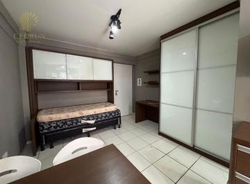 Apartamento · 25m² · 1 Quarto · 1 Vaga · Kitnet para locação no Cidade Universitária na Zona 08 em Maringá/PR com 25m² privativos e mobiliada