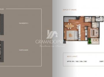 Apartamento · 138m² · 2 Vagas · LANÇAMENTO AO LADO DO LAGO JOAQUINA RITA BIER