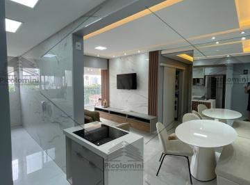 Foto 01 · Apartamento a venda no Tatuapé de 78 m², 2 dormitórios, 1 suíte com closet, 2 banheiros, mobiliado, 