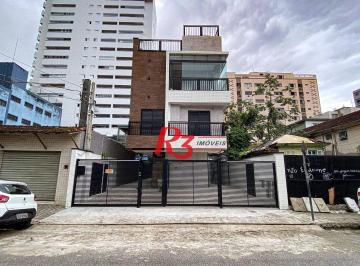 26101d45e9a643d99a5134228d56b0c06d7134a1 · Sobrado à venda, 98 m² - Marapé - Santos/SP