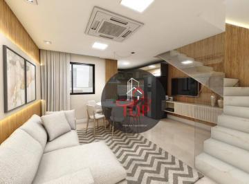 e7676f59a187b291c1f28508c0419b5b811bf7c7 · Cobertura à venda, 126 m² por R$ 788.741,08 - Vila Assunção - Santo André/SP