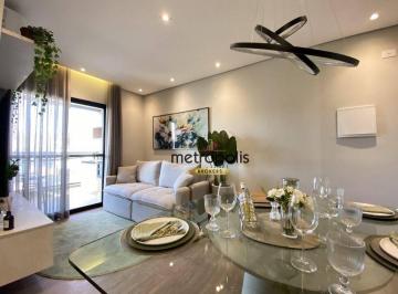 Sala 2 Ambientes · Apartamento com 2 dormitórios à venda, 60 m² por R$ 675.400,00 - Nova Petrópolis - São Bernardo do C