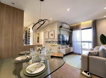 Sala 2 Ambientes · Apartamento com 2 dormitórios à venda, 66 m² por R$ 700.000,00 - Nova Petrópolis - São Bernardo do C