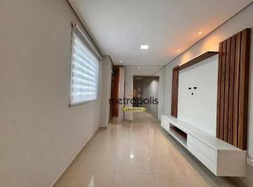 Sala  · Cobertura à venda, 96 m² por R$ 398.000,00 - Vila Lutécia - Santo André/SP