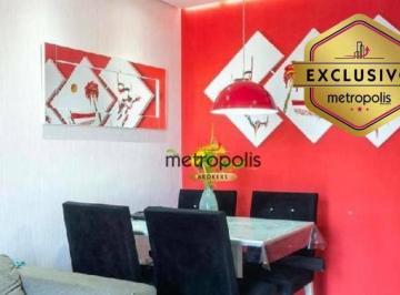 Sala de estar · Apartamento com 2 dormitórios à venda, 48 m² por R$ 498.211,00 - Jardim Nova Petrópolis - São Bernar