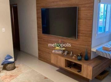 Sala · Cobertura à venda, 80 m² por R$ 574.000,00 - Vila Scarpelli - Santo André/SP