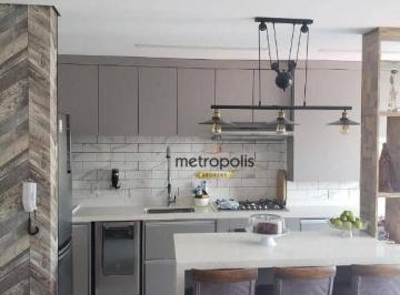 Cozinha · Apartamento à venda, 69 m² por R$ 940.000,00 - Santa Paula - São Caetano do Sul/SP
