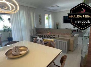 Sala 02 Ambientes · Apartamento à venda, 128 m² por R$ 1.324.000,00 - Centro - Santo André/SP