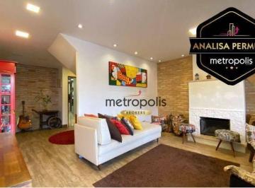 Sala · Sobrado à venda, 256 m² por R$ 1.300.000,00 - Vila Floresta - Santo André/SP