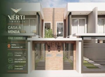 e7d4370db664c6109a818447bd893b38996e6616 · Casa com 3 dormitórios à venda, 168 m² por R$ 1.180.000,00 - Velha - Blumenau/SC