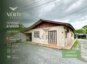 390ba017a75a6651213b26979bb45f7f471d64ba · Terreno à venda, 1350 m² - Velha - Blumenau/SC