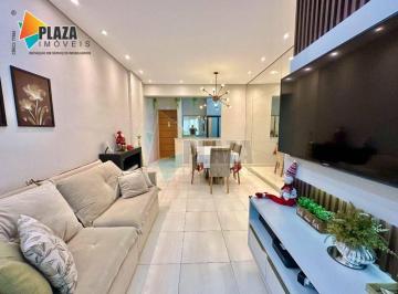 Apartamento · 75m² · 2 Quartos · 1 Vaga · Apartamento com 2 dormitórios para alugar, 75 m² por R$ 4.500,00/mês - Canto do Forte - Praia Grande