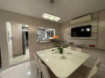 Sala de jantar com ar condicionado · Casa - 3 Dormitorios - Condomínio San Remo - Granja Viana - SP