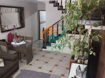 Casa · 117m² · 3 Quartos · 3 Vagas · Sobrado em Rua em Parque Santo Antônio  -  Guarulhos