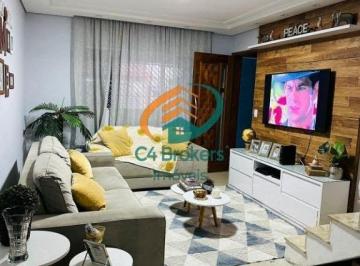 Casa · 200m² · 3 Quartos · 2 Vagas · Sobrado em Jardim Jovaia  -  Guarulhos