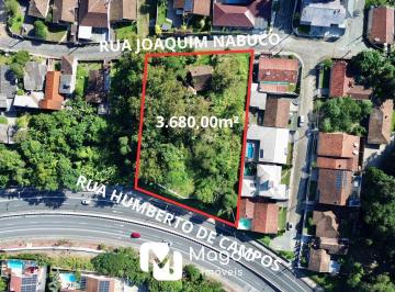 Terreno · 3680m² · Terreno localizado de frente para a rua Humberto de Campos ao lado da Central Ailos muito proximo a