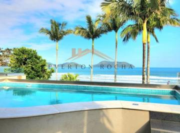 Imagem do Imóvel · Pé na areia com vista para as ilhas - Casa para venda em Juquehy com 4 suítes e piscina