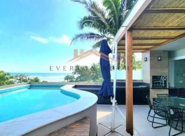 Imagem do Imóvel · Pé na areia com vista para as ilhas - Casa para venda em Juquehy com 4 suítes e piscina