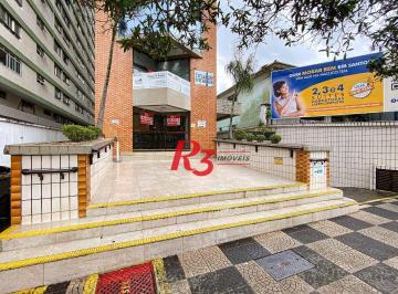 a129ca6497d68d3366facb9c8cf487f7ebb8638c · Loja para alugar, 128 m² por R$ 12.000,02/mês - Gonzaga - Santos/SP