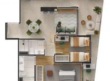 Apartamento · 75m² · 2 Quartos · 1 Vaga · Condomínio Oka Mamoré