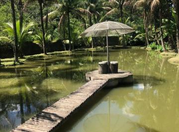 Rural · 15000m² · 5 Quartos · 9 Vagas · Sambaetiba-Sítio 15.000 m², Casa 2 Qts, 2 Lagos - R$ 850 Mil