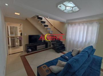 Casa · 220m² · 3 Quartos · 3 Vagas · Sobrado com 4 dormitórios - Gopouva / Guarulhos