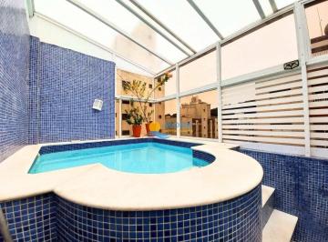 5eed1c866ac98872086eb86d22a1a4a981fa5bcb · Apartamento Duplex com 4 dormitórios à venda, 178 m² por R$ 1.050.000,00 - Pitangueiras - Guarujá/SP