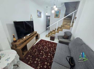 91df310af326bba0d5efd9d54448559329e27847 · Sobrado com 2 dormitórios à venda, 55 m² por R$ 440.000,00 - Tude Bastos (Sítio do Campo) - Praia Gr